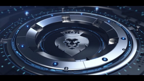 Videohive Metal Technology logo Logo Stings template preview