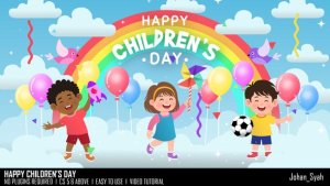 Videohive Happy Childrens Day_Intro Openers template preview