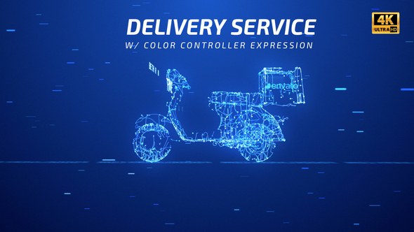 Videohive Delivery Service 26186487 Openers template preview