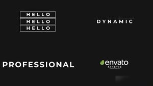 Videohive Typo Stomp Logo Opener Openers template preview