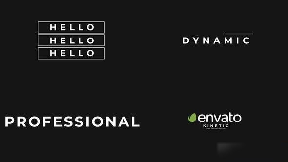 Videohive Typo Stomp Logo Opener Openers template preview
