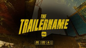 Videohive Trailer Titles Stretch Openers template preview