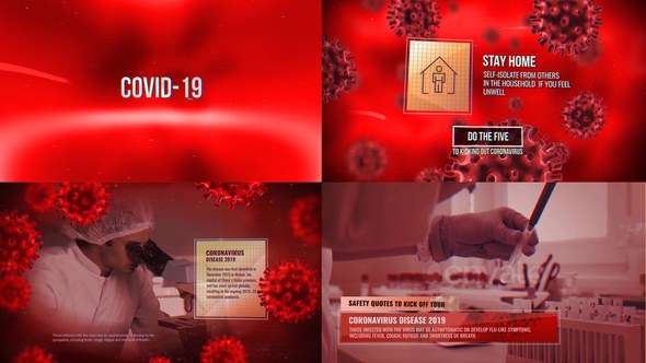 Videohive Covid-19 Coronavirus Openers template preview