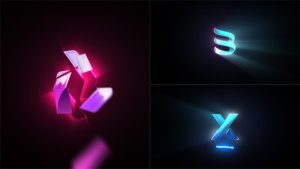 Videohive Fast Light Logo Reveal 49308234 Logo Stings template preview
