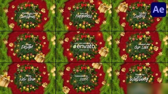 Videohive Christmas Greetings for After Effects Openers template preview