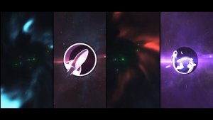 Videohive Space Wormhole Logo Logo Stings template preview