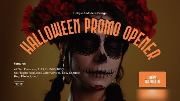 Videohive Halloween Promo Opener Openers template preview