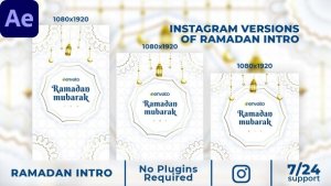 Videohive Instagram Ramadan Opener Ramadan template preview