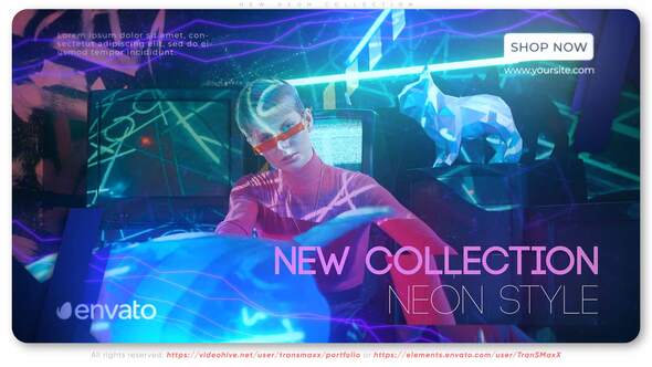 Videohive New Neon Collection Broadcast-packages template preview
