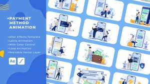 Videohive Payment Method Animation | After Effects Elements template preview