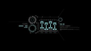 Videohive HUD Exhaust Chamber Infographics template preview