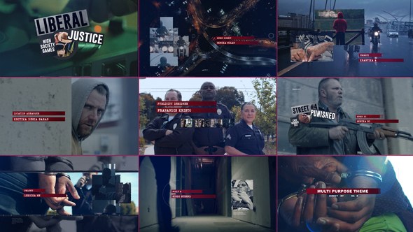 Videohive Crime Title Sequence 52683677 Openers template preview