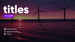 Corporate Titles Video Displays template preview