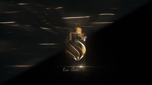 Videohive Elegant Gold Logo Logo Stings template preview