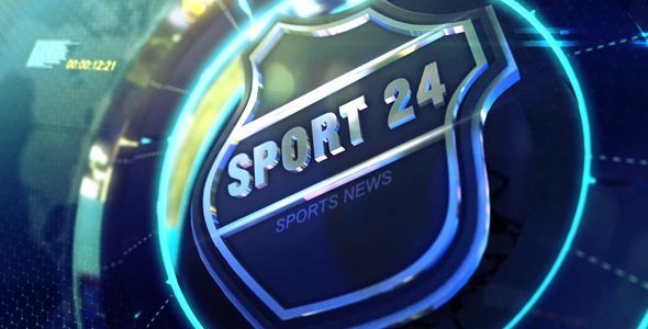 TV Broadcast Sports News Packages Video Displays template preview