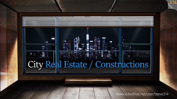 Videohive City Real Estate | Constructions Logo Logo Stings template preview