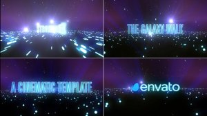 Videohive The Galaxy Walk-Cinematic Template Titles template preview