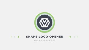 Videohive Shape Logo Opener 56926670 Logo Stings template preview