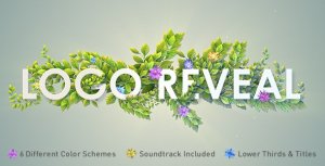 Nature Logo Reveal Video Displays template preview