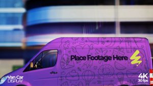 Videohive Blind Van Car Opener Openers template preview