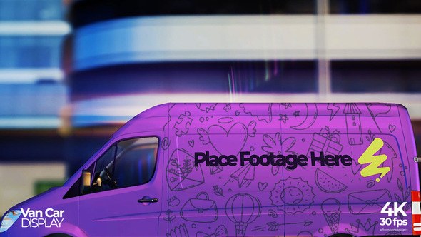 Videohive Blind Van Car Opener Openers template preview