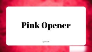 Videohive Pink. - Modern Opener Openers template preview