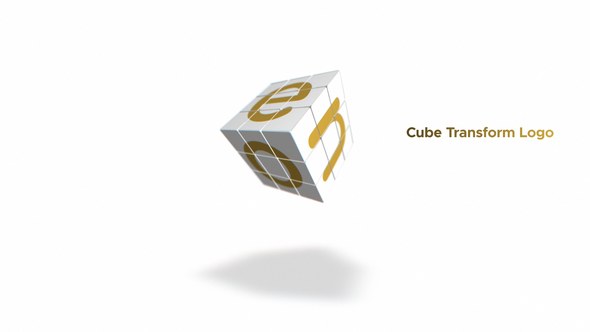 Videohive Cube Transform Logo | After Effects Logo Stings template preview