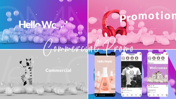 Videohive Commercial Promo Product Promo template preview