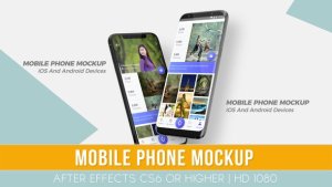 Videohive Mobile Phone Mockup Product Promo template preview