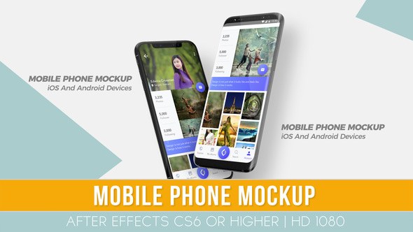 Videohive Mobile Phone Mockup Product Promo template preview