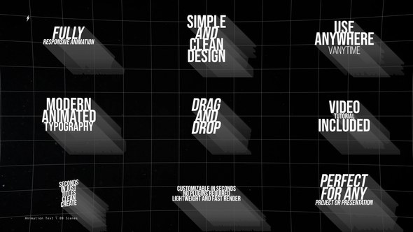 Videohive Animation Text 5.0 | After Effects Titles template preview