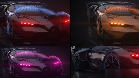 Videohive Hi-Tech Sport Car Logo Stings template preview