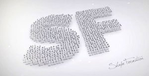 Videohive Shape Formation Video Displays template preview