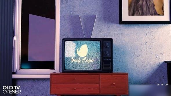 Videohive Old TV Opener 50753620 Openers template preview