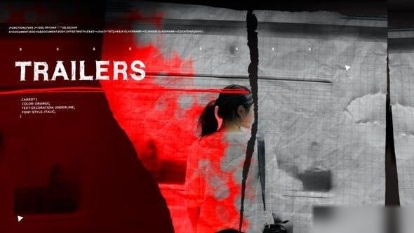 Videohive Investigation Trailer Openers template preview