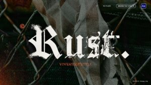 Videohive Grunge Text Animations Titles template preview