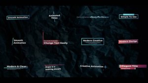 Videohive Elegant Title 41880455 Titles template preview