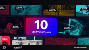Videohive Sport Typography Vol. 01 Titles template preview
