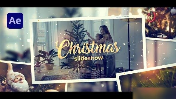 Videohive Slideshow Christmas - Slideshow Openers template preview