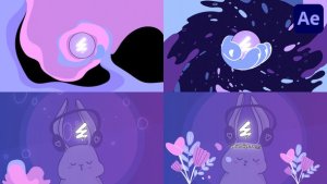 Videohive Abstract Chill Logo | After Effects Logo Stings template preview