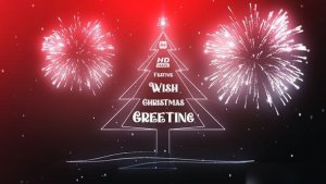 Videohive FestiveWish - Christmas Greeting Openers template preview