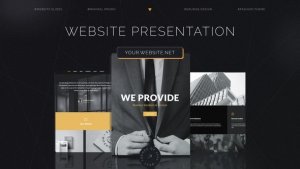 Videohive Website Dark Promo Product Promo template preview