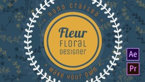 Videohive Fleur - Floral Designer Titles template preview