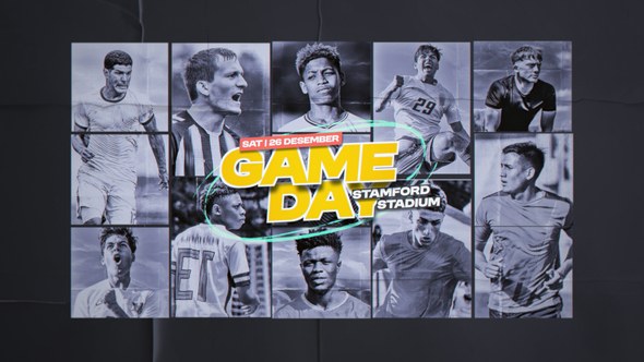 Videohive Game Day Sport Intro Openers template preview