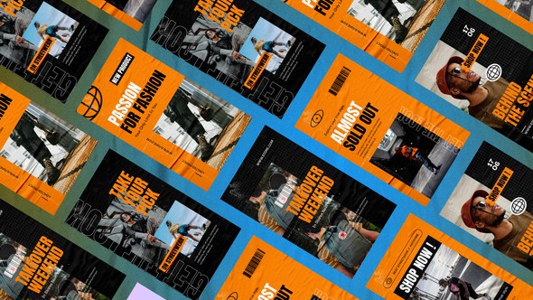 Videohive Revcon Streetwear Fashion Instagram Reel Product Promo template preview
