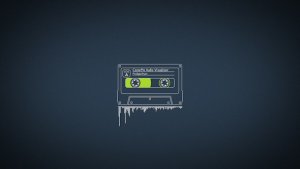 Cassette Audio Visualizer Video Displays template preview
