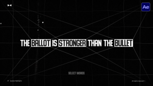 Videohive Quotes Highlights  AE Titles template preview