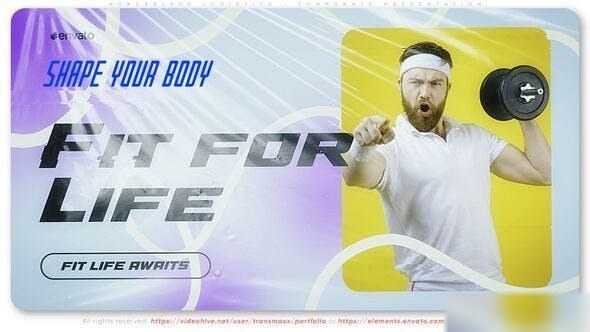 Videohive Shape Your Body Openers template preview