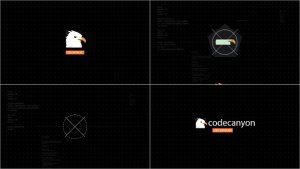Videohive Sci-Fi Glitch Logo Logo Stings template preview
