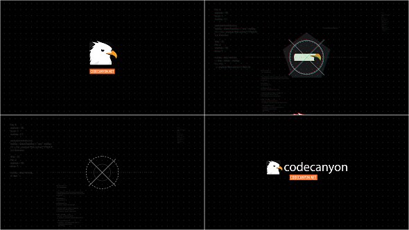 Videohive Sci-Fi Glitch Logo Logo Stings template preview